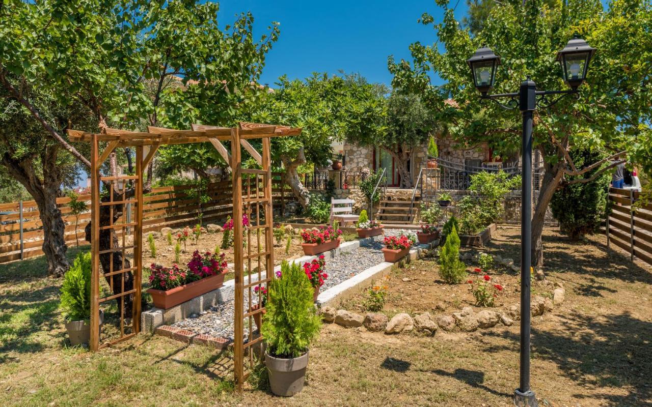 Casa Petra - Stone Cottage Farmhouses Аргасі Екстер'єр фото
