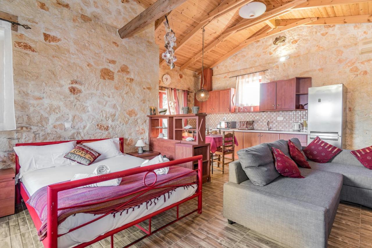 Casa Petra - Stone Cottage Farmhouses Аргасі Екстер'єр фото