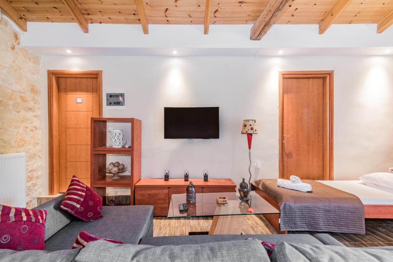 Casa Petra - Stone Cottage Farmhouses Аргасі Екстер'єр фото