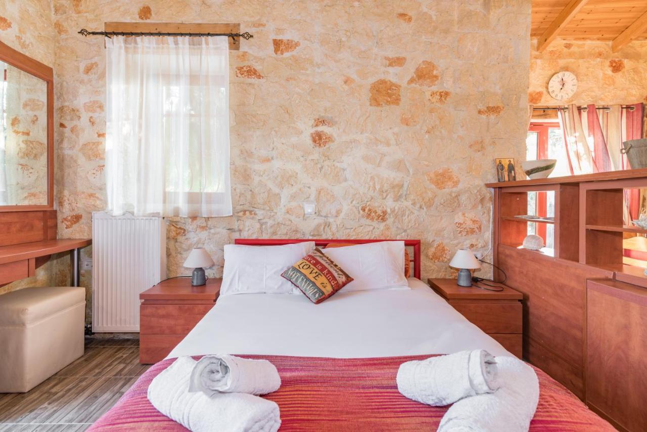 Casa Petra - Stone Cottage Farmhouses Аргасі Екстер'єр фото