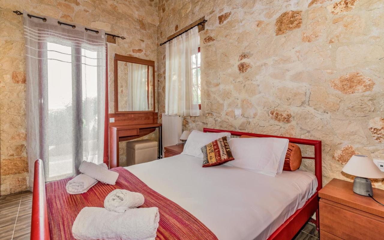 Casa Petra - Stone Cottage Farmhouses Аргасі Екстер'єр фото