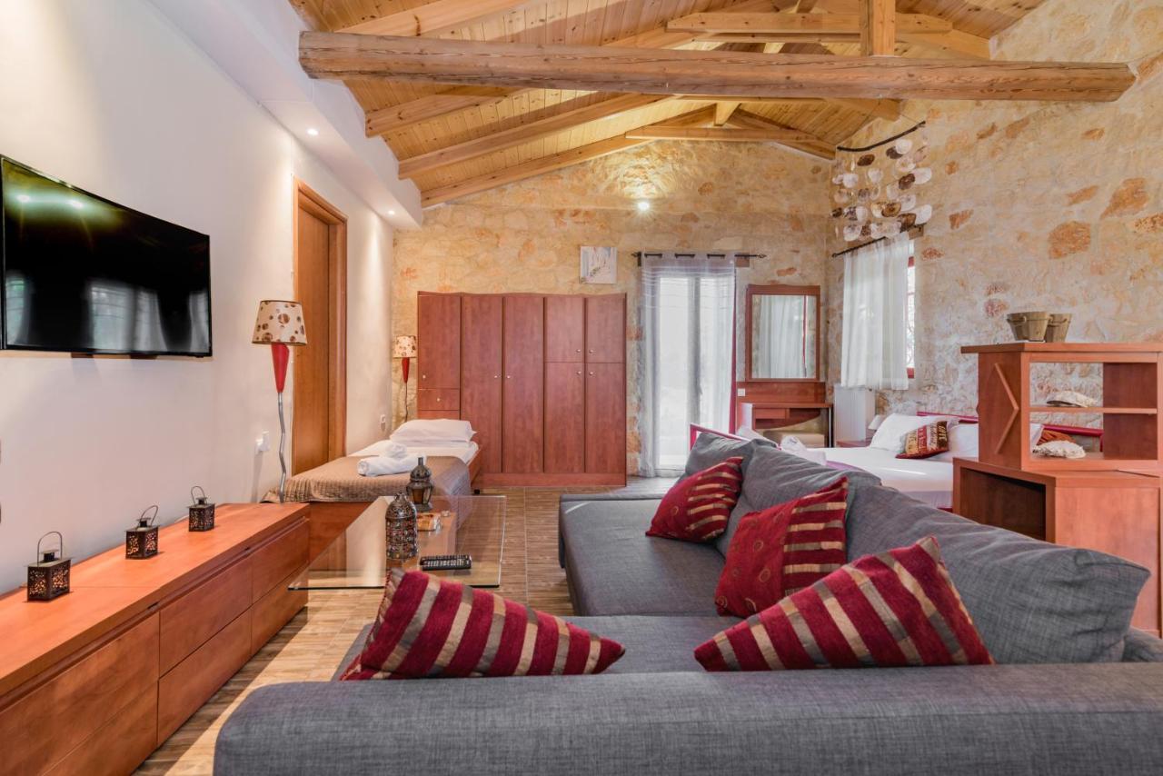 Casa Petra - Stone Cottage Farmhouses Аргасі Екстер'єр фото