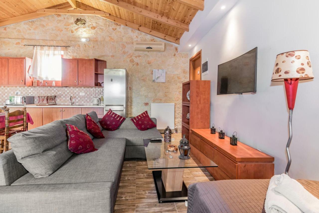 Casa Petra - Stone Cottage Farmhouses Аргасі Екстер'єр фото