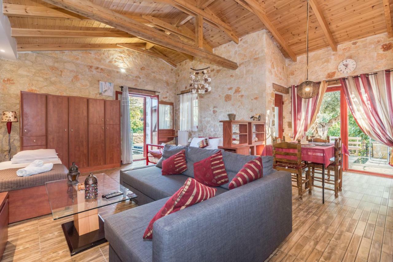 Casa Petra - Stone Cottage Farmhouses Аргасі Екстер'єр фото